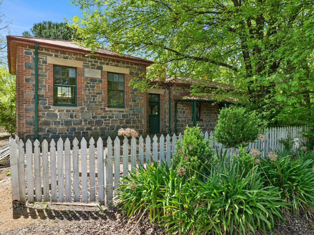 Historic Aussie village with schoolhouse up for sale