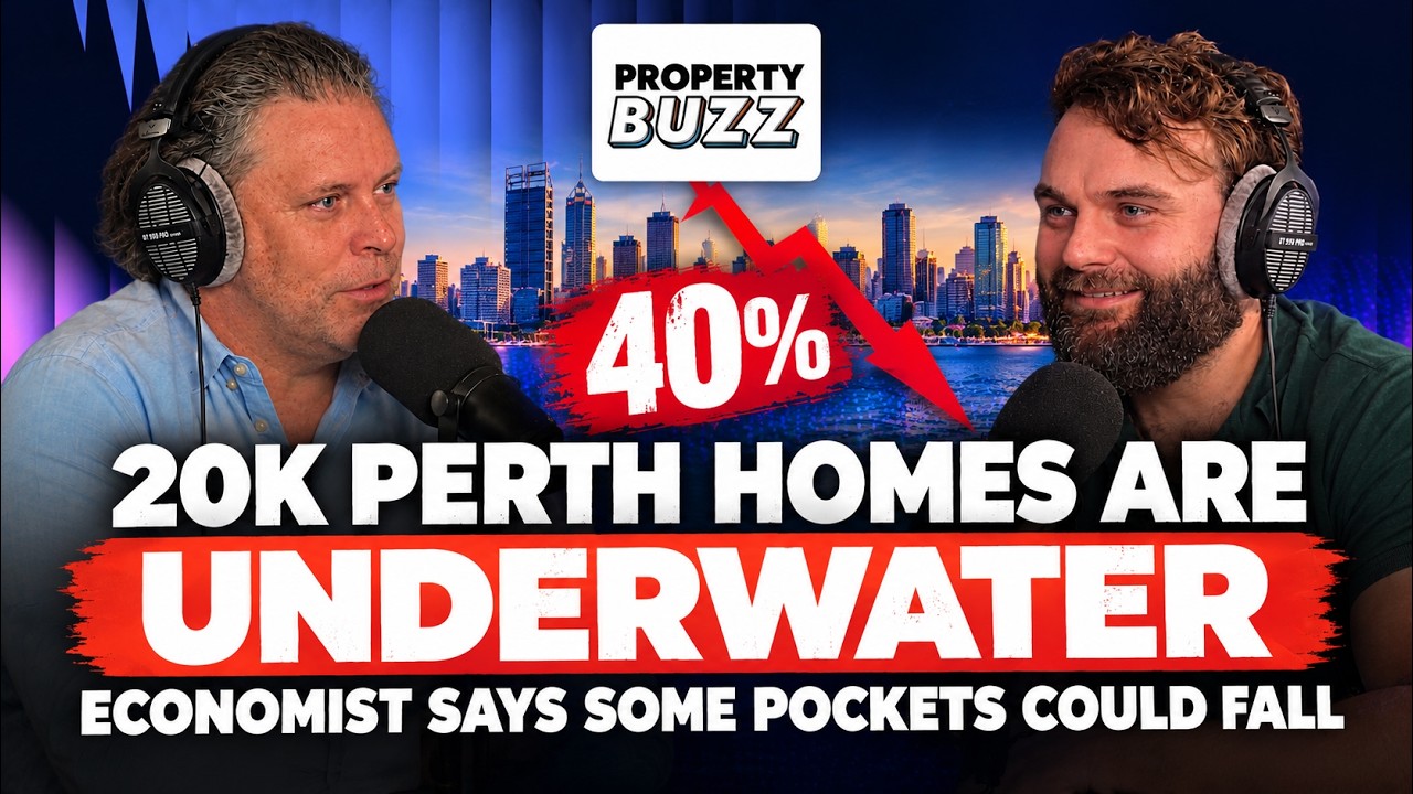 20k Perth homes are underwater, Some could fall 40%